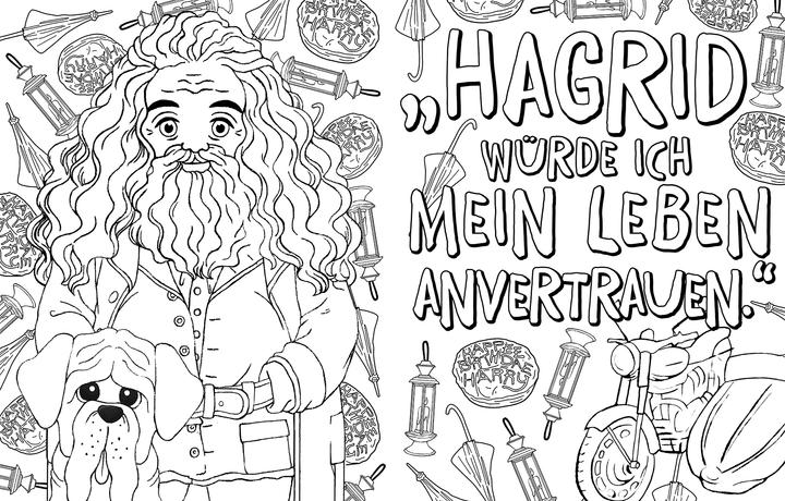 Image du produit Panini Harry Potter Livre de coloriage magique