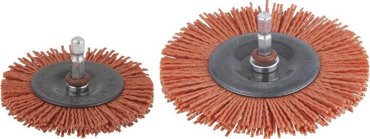 Actual product image wolfcraft wolfcraft 1 nylon wire disc S=6-kt ø100x10mm (6A-medium)