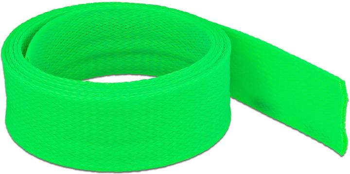Delock Braided hose stretchable 2 m x 50 mm green (Cable conduit, 200 cm)