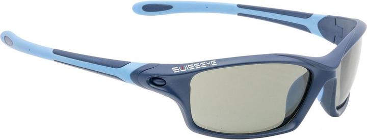Swiss Eye Grip sunglasses (Dark Blue Matt, Polarized Smoke)