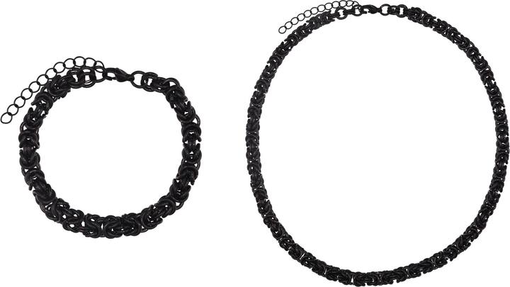 Actual product image Heideman Set Jim black colours (Stainless steel)
