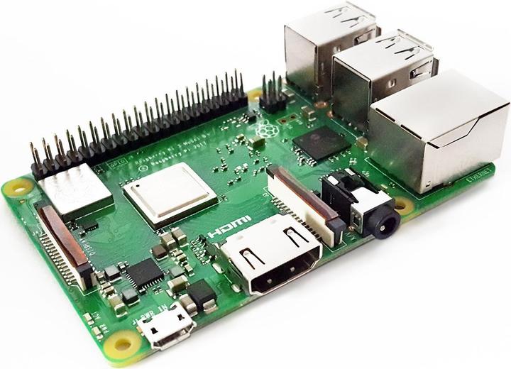 Produktbild Raspberry Pi 3B+, Black Case