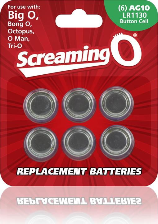 Produktbild The Screaming O Batteries AG-10 (6 Stk., AG10)