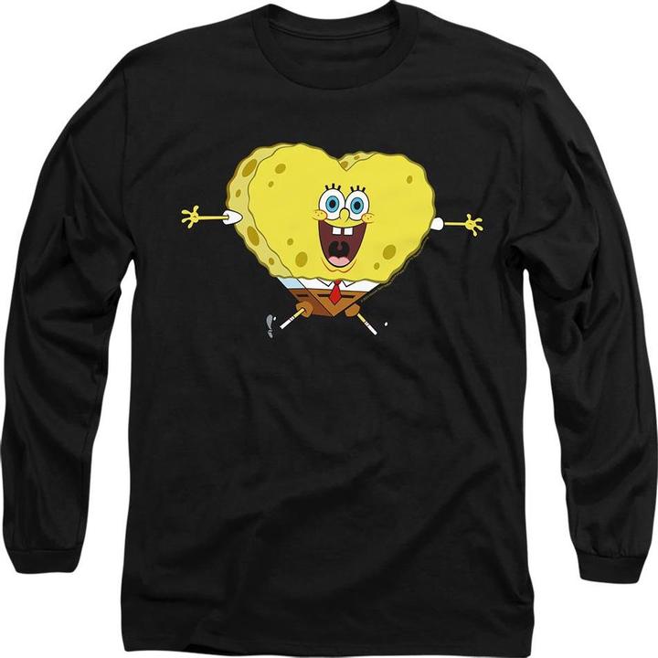 Image du produit Spongebob Squarepants - T-shirt HEART-SHAPED - Adulte (XL)