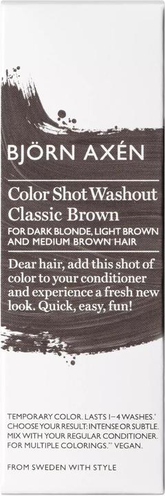 Immagine prodotto Björn Axen Color Shot Washout Classic Brown (Marrone classico)