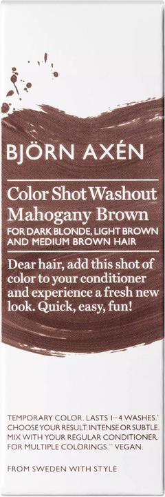 Image du produit Björn Axen Color Shot Washout Golden Mahogany Brown (Brun Acajou Doré)