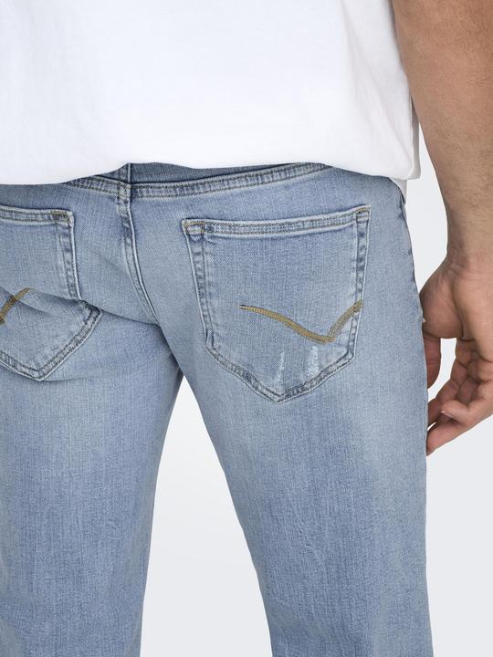 Produktbild Only & Sons Slim Fit Niedrige Taille Jeans Slim Fit Jeans (36)