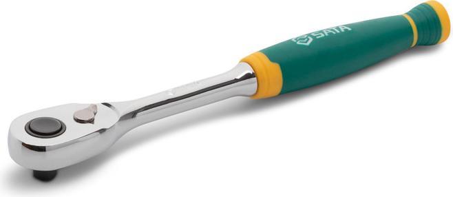 SATA 1/4" reversible ratchet with comfort grip, 72 teeth (1/4")
