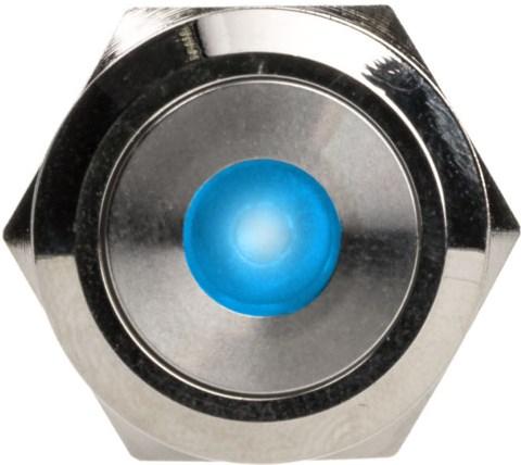 Produktbild DimasTech Vandalismusschalter/-taster 22mm, Silverline Dot - RGB