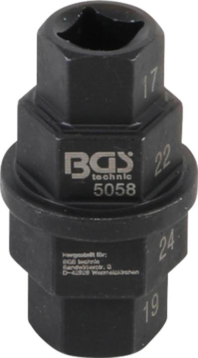 Image du produit BGS Douille spéciales moto 10 mm (3/8") 17 - 19 - 22 - 24 mm
