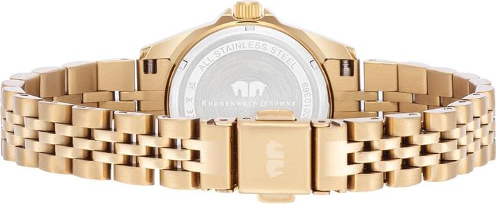 Immagine prodotto Orologio al quarzo da donna Cassina in acciaio inox oro giallo - 26547 (Orologio da polso analogico, 27.50 mm)