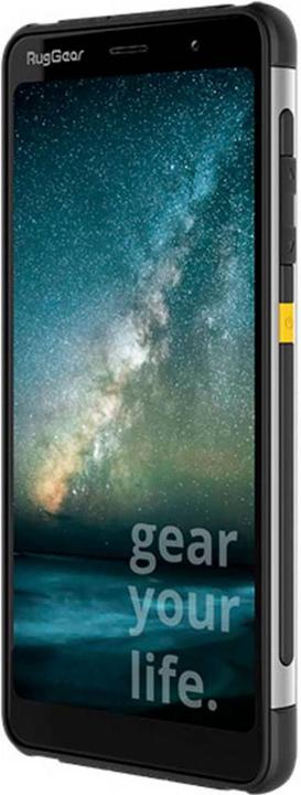 Actual product image Rug Gear RG850 (32 GB, Black, 5.99", Hybrid Dual SIM, 12 Mpx, 4G)