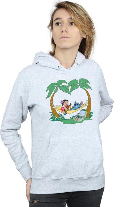 Actual product image Disney Womens/Ladies Lilo And Stitch Play Some Music Hoodie (M)