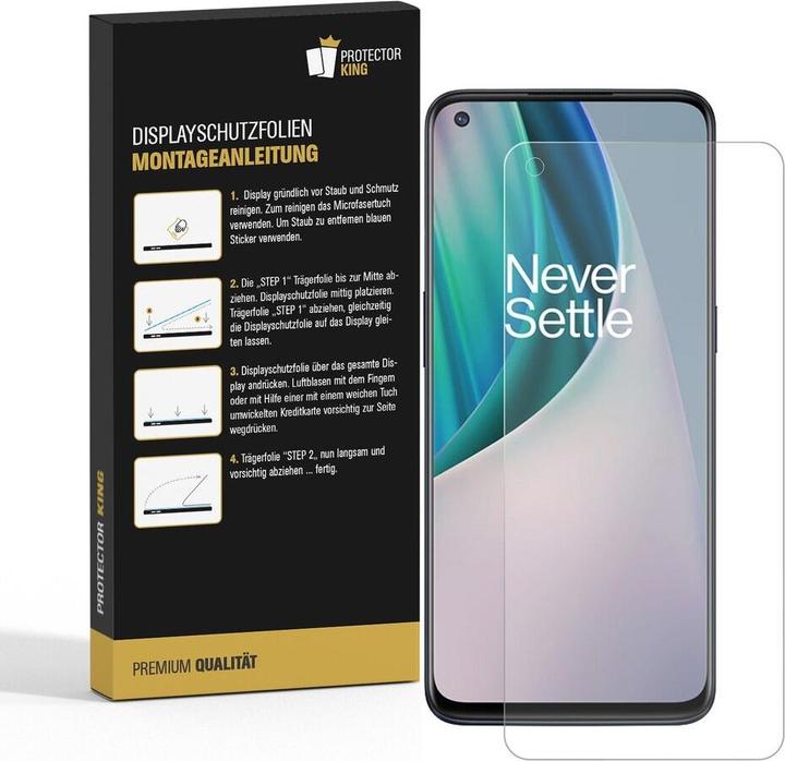 Produktbild Protectorking 4x Premium Displayschutzfolie 3D KLAR (4 Stück, OnePlus Nord N10)