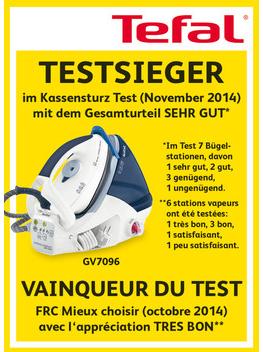 Produktbild Tefal GV7096 Express Compact Anti-Calc (2200 W, 120 g/min)