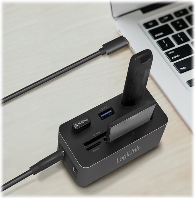 Produktbild LogiLink UA0370 (USB-C, 1 Ports)
