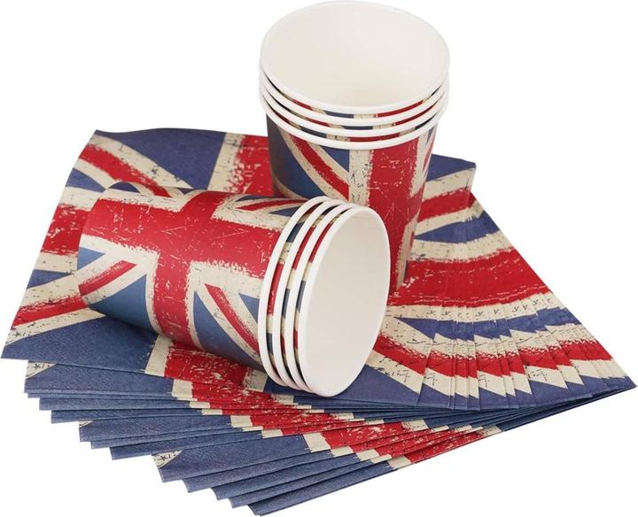 Produktbild Smiffys Papierservietten Papier Union Jack 16erPack (16 x)