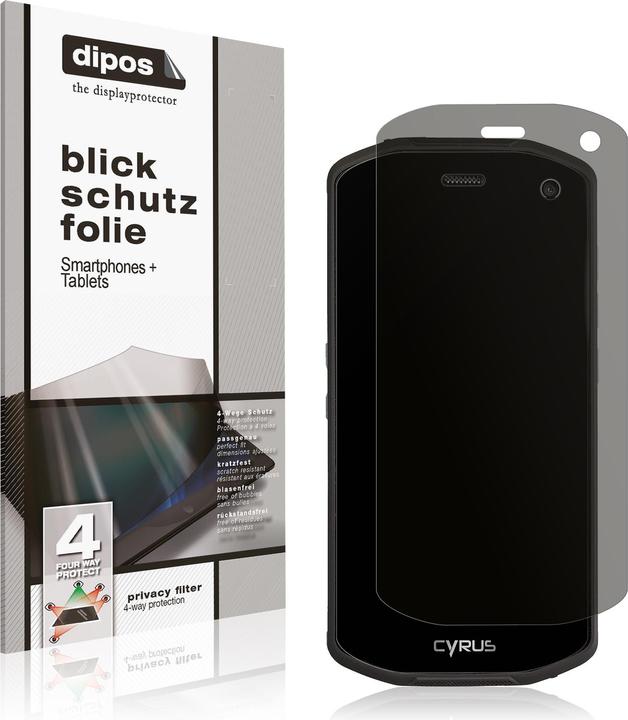 Produktbild Dipos Privacy Blickschutzfolie 4-Way (1 Stück, Cyrus CS 28 Hipster)