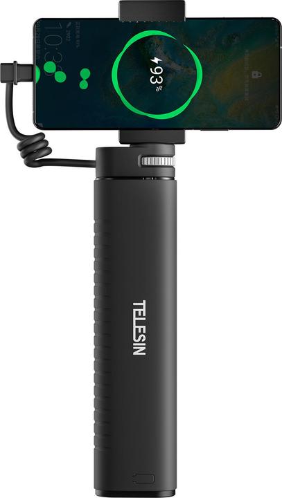 Image du produit Telesin Canne à selfie Power grip (Avec banque d'alimentation) TE-CSS-001