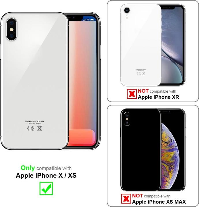 Immagine prodotto Cadorabo Custodia per Apple iPhone X / XS universale (Apple iPhone X)
