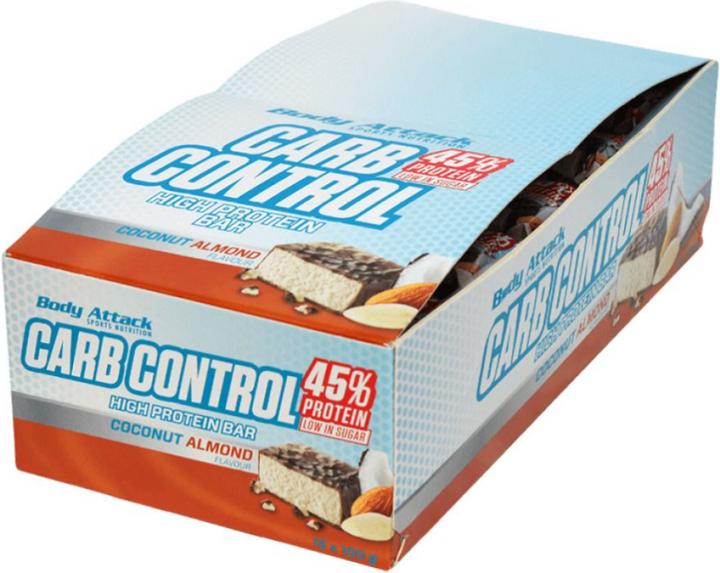 Immagine prodotto Body Attack Carb Control (bullone 15x100g) (Cocco, Mandorla, 1 pz.)