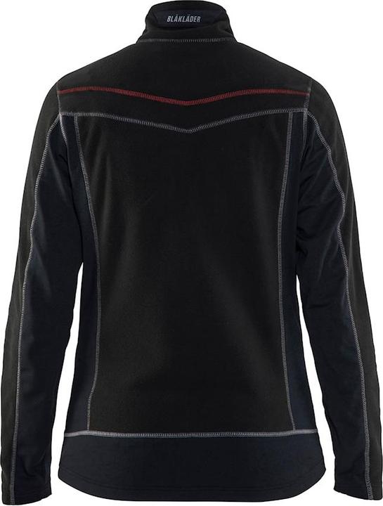 Produktbild Blakläder Damen Microfleece Jacke Modell 4924.1010 schwarz/rot (XS)