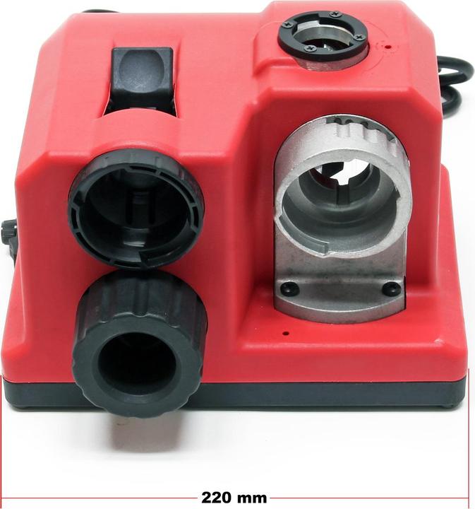 Immagine prodotto Wiltec Affilatrice per punte da trapano con 4200 giri al minuto, 3-13 mm e 80 W per punte da trapano in (80 W)