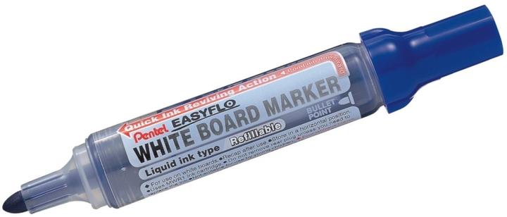 Image du produit Pentel Marqueur pour tableaux blancs EASYFLO MW50M, pointe ogive, bleu (Bleu, 2.50 mm, 1 x)