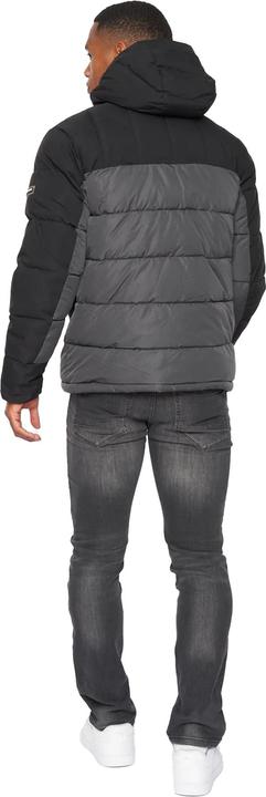 Actual product image Kings Will Dream Mens Deyton Colour Block Short Puffer Jacket (XS)