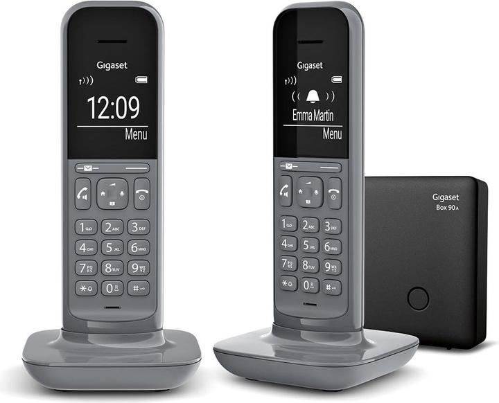 Gigaset CL390A - Duo Dect telefoon - Met antwoordapparaat - Grijs