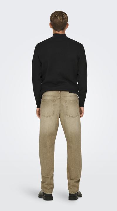 Produktbild Only & Sons Onsedge Straight Beige 2140 Tai Dnm Noos (34)