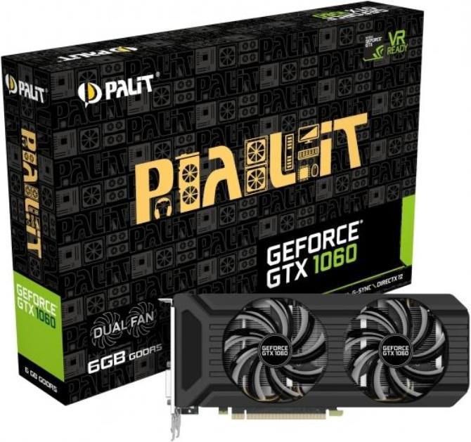 Immagine prodotto Palit GeForce GTX 1060 Dual (6 GB)