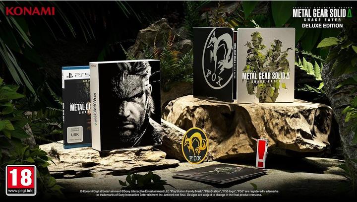Actual product image Konami MGS Delta Snake Eater Deluxe (PS5, DE)