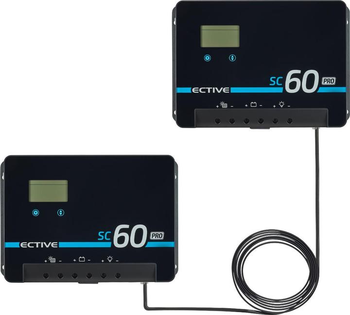 Image du produit Ective SC 60 Pro Régulateur de charge solaire MPPT 12V/24V/36V/48V 60A
