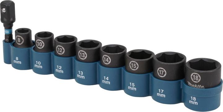 Actual product image Makita 9-piece socket spanner set 3/8