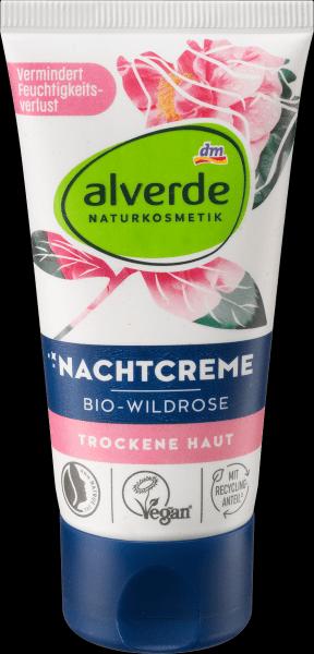 Actual product image dm alverde Organic Wild Rose (50 ml, Night cream)