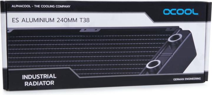 Produktbild Alphacool Alpha ES Aluminium 240 mm T38 -Industrie 1021477 (120 mm)