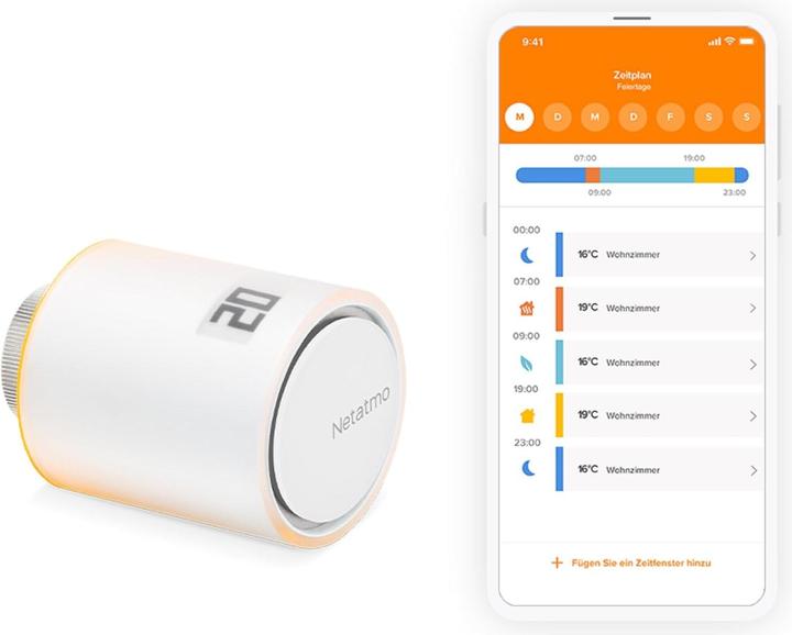 Actual product image Netatmo Smartes Heizkörperthermostat NAV-AMZ