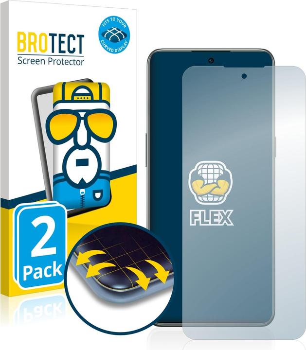Produktbild BROTECT Full-Cover Displayschutz (2 Stück, Xiaomi Mi 10T 5G)