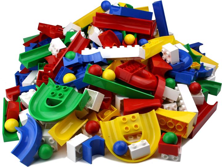 Hubelino Ball track: KIGA set construction kit 2018 351 parts SCHULVER