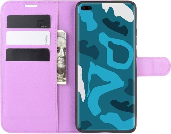 Actual product image MU Classic Litchi Leather Bookcover Series (Huawei P40 Pro+)