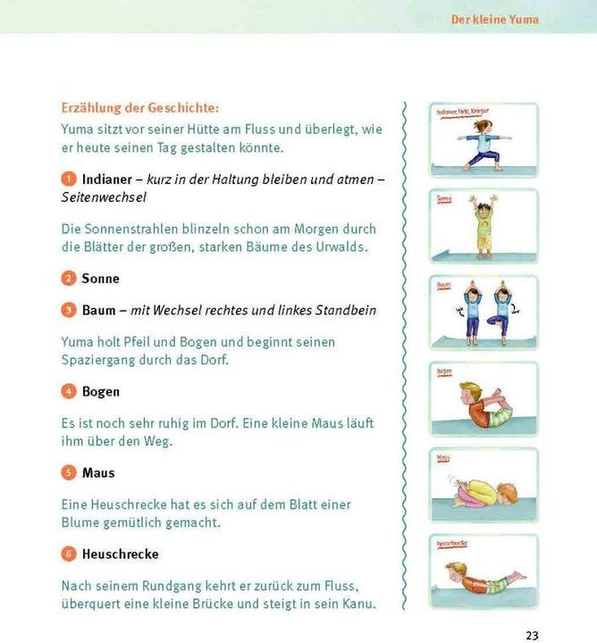 Produktbild 12 Kinderyoga-Mitmachgeschichten (Deutsch, Gertrud Fassl, Gabriele Pohl, 2022)