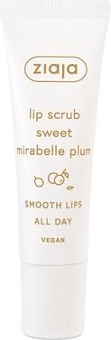 Actual product image Ziaja Sweet Mirabelle Plum Sugar Lip Scrub