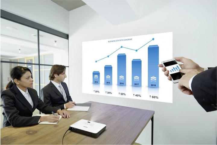 Actual product image Epson Eb-1780w (WXGA, 3000 lm, 1.04 - 1.26:1)