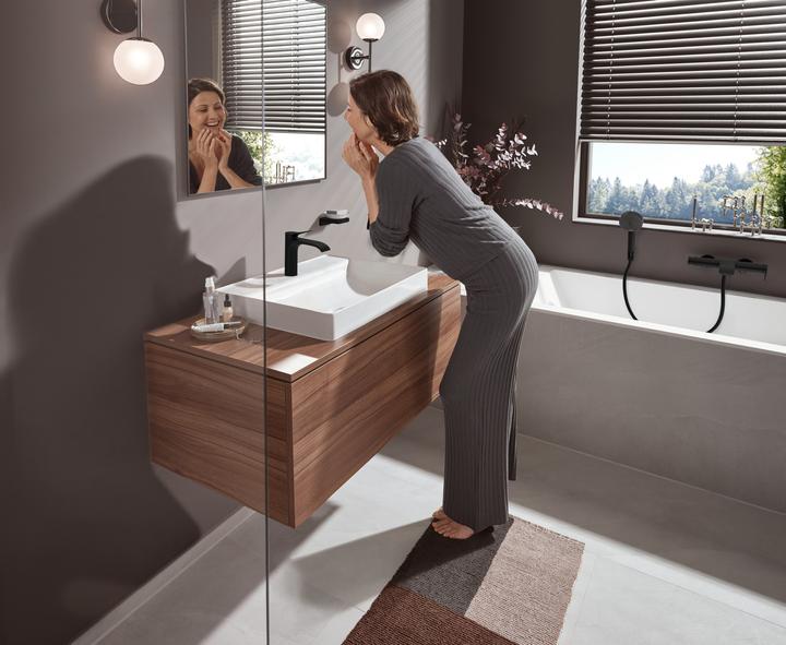 Productafbeelding hansgrohe AddStoris zeephouder, wandmontage, mat zwart