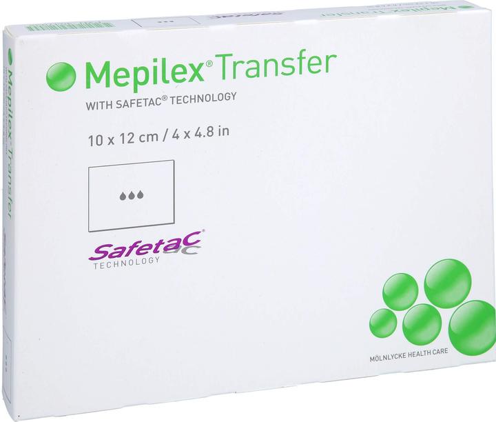 Image du produit Mepilex Transfer Safetac Wundauflage 10x12cm Silikon (5 x)