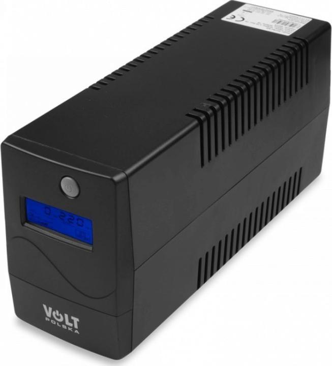 Produktbild Volt Polska MICROUPS UNTERBRECHUNGSFREIE STROMVERSORGUNG 1000VA/600W 1*9AH (1000 VA, 600 W, Line-Interaktiv USV)