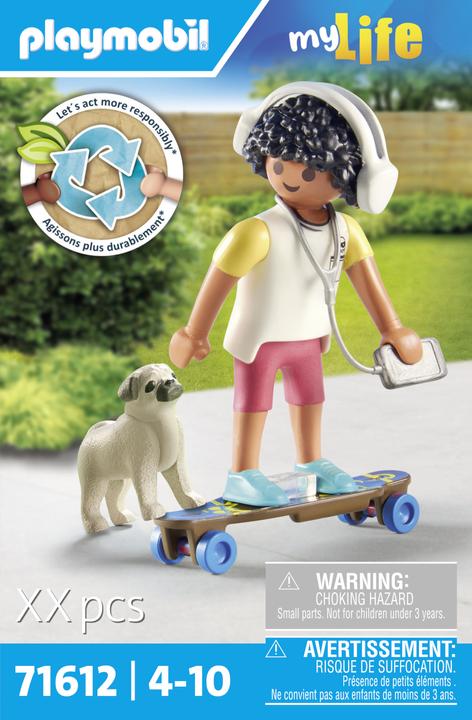 Actual product image Playmobil Boy with dog (71612, Playmobil My Life)