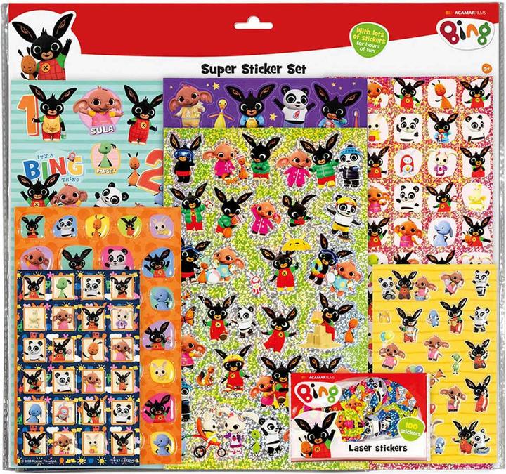 Actual product image Totum Super Sticker Set - Bing