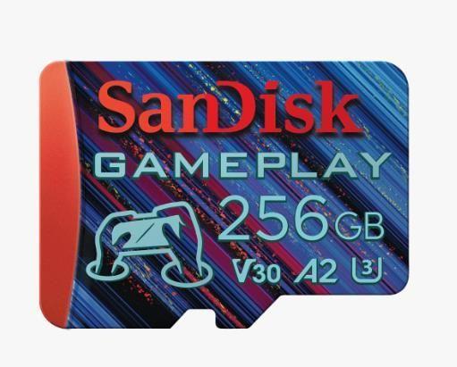 Image du produit SanDisk Gameplay (256 Go, microSDXC, U3, UHS-I)
